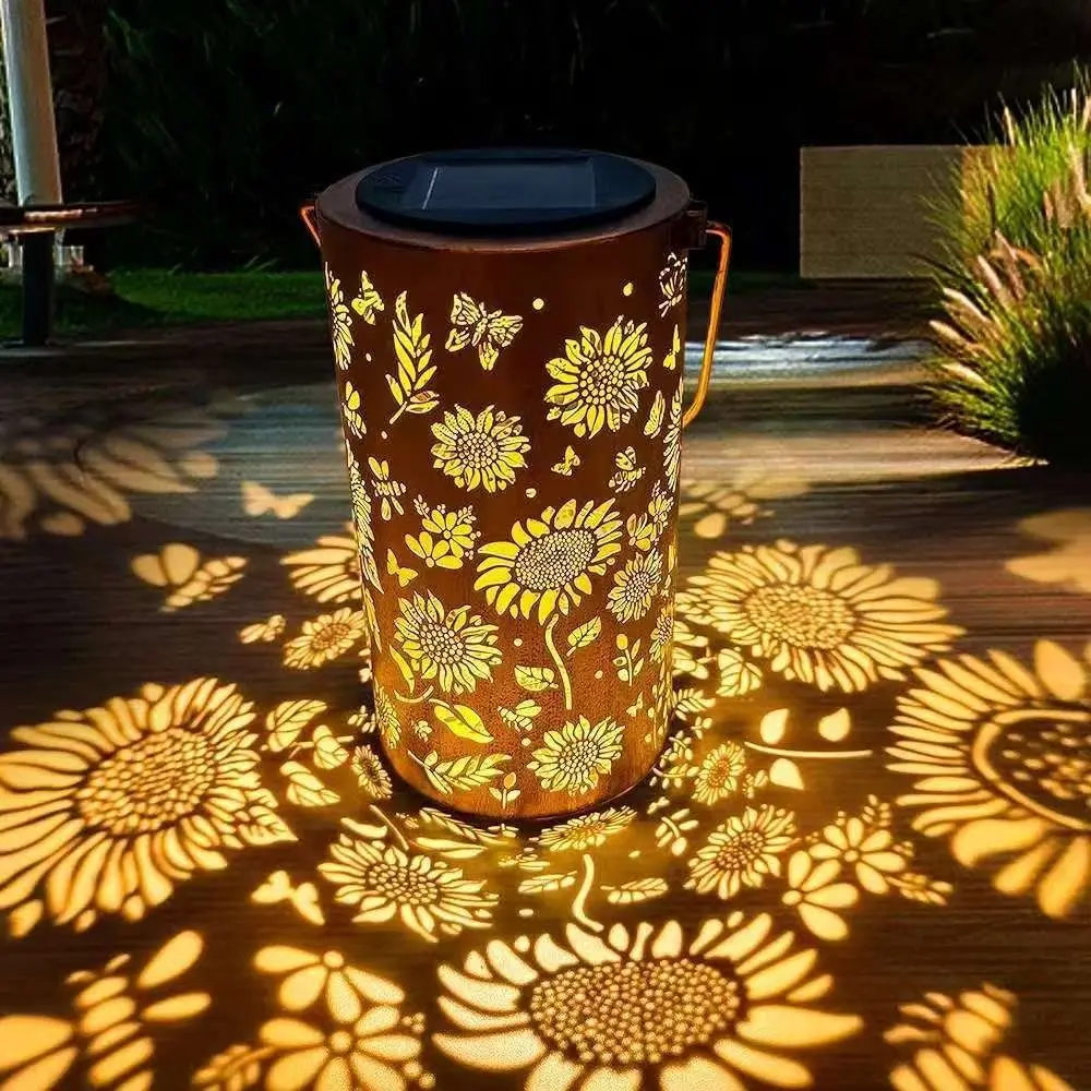 Outdoor Lighting Pathway - Ayçiçeği Işık ve Gölge Lambası Su