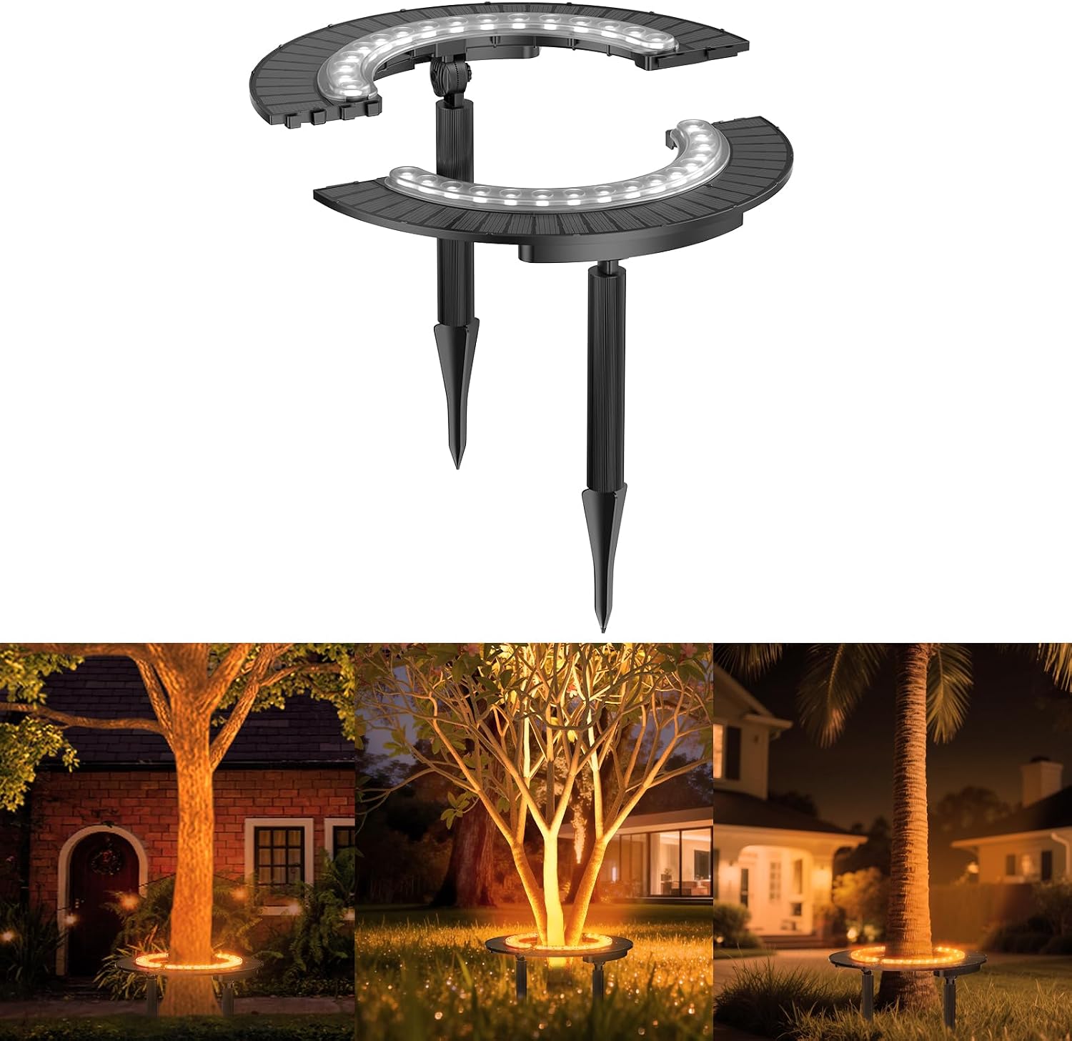 Outdoor Lighting Wireless - Güneş Enerjili Palmiye Ağacı Lambası Kablosuz