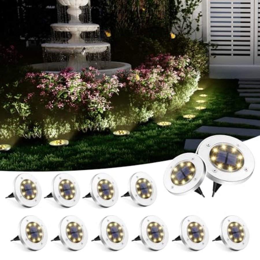 Outdoor Lighting And Landscape - Güneş Enerjili Zemin Lambaları Dış Mekan