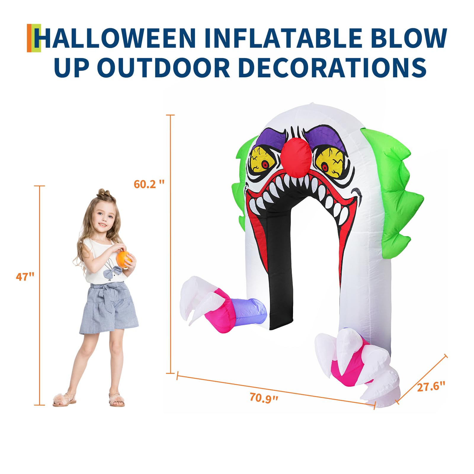 5 ft Cadılar Bayramı Şişme Pal - Outdoor Lighting Effects incelemesi ve fiyatı