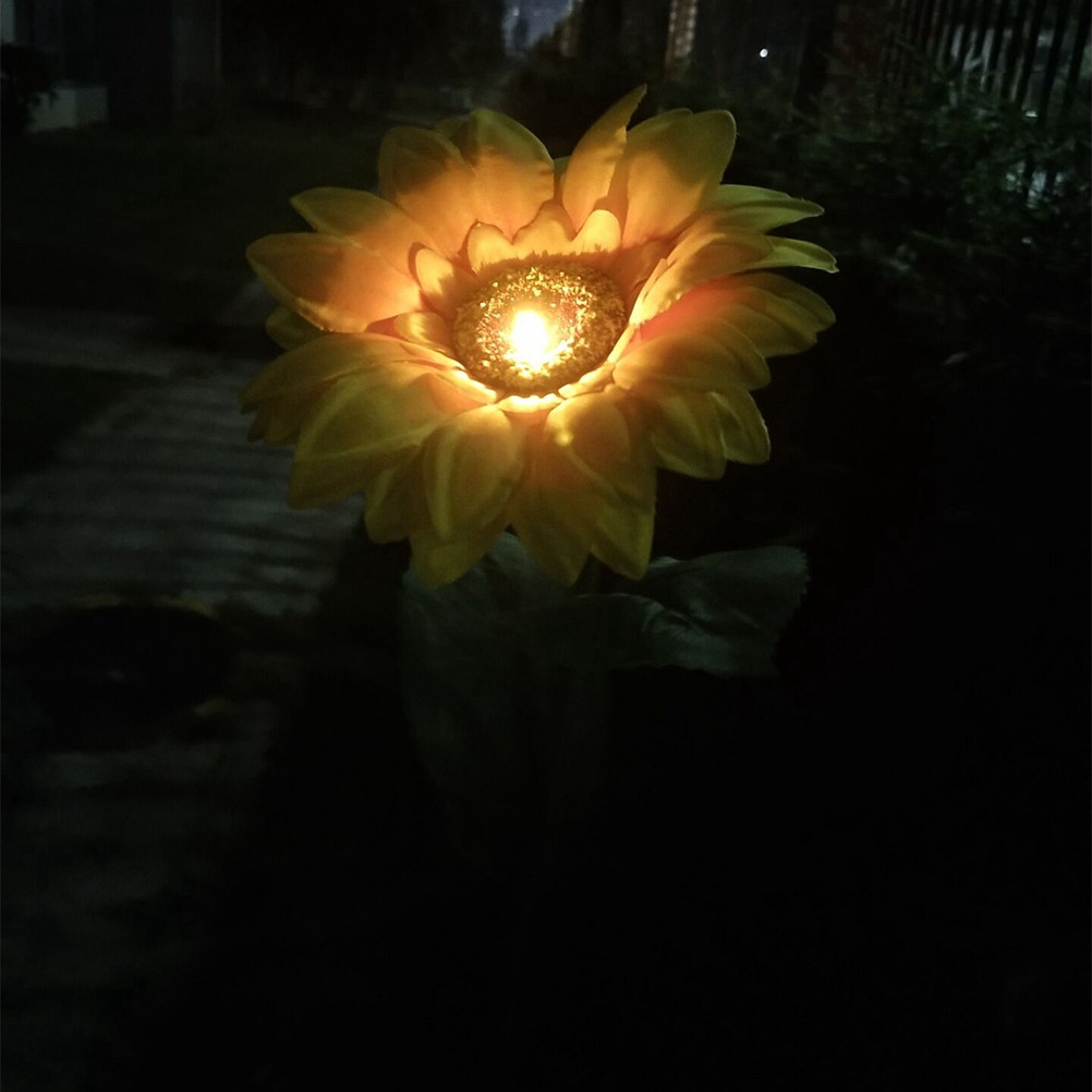 Güneş Enerjili LED Ayçiçeği Ba - Outdoor Lighting Pathway incelemesi ve fiyatı