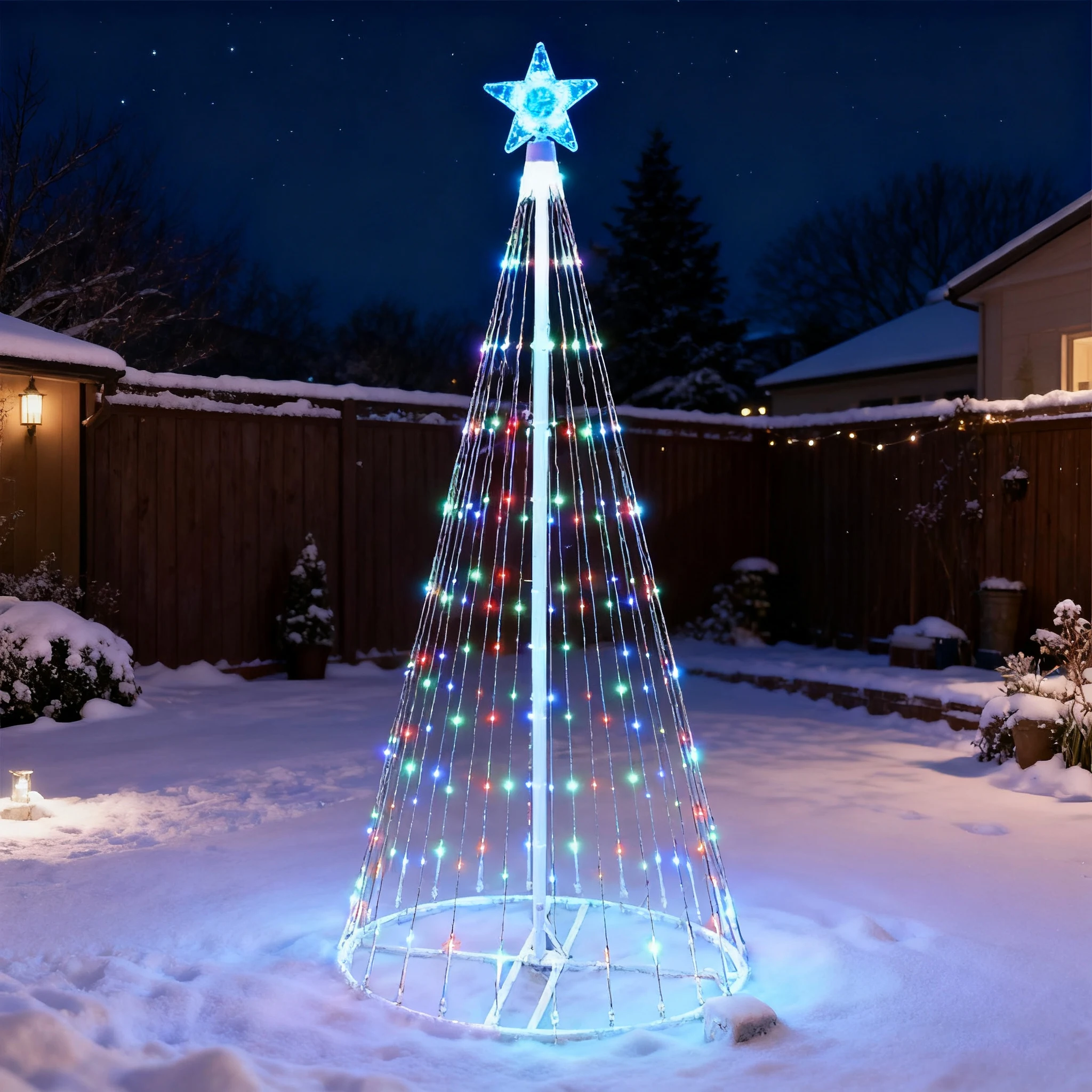 Güneş Enerjili LED Şelale Işık - Outdoor Lighting Effects incelemesi ve fiyatı