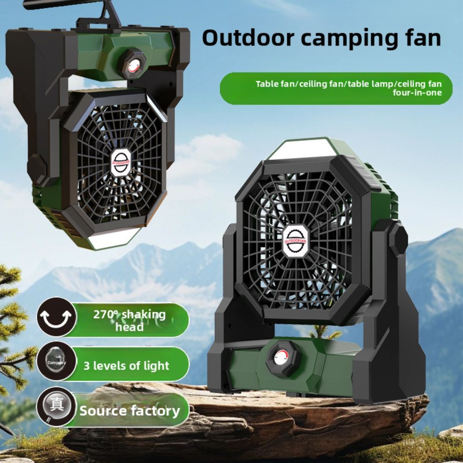 Taşınabilir 4'ü 1 Arada Açık H - Outdoor Lighting Wireless incelemesi ve fiyatı