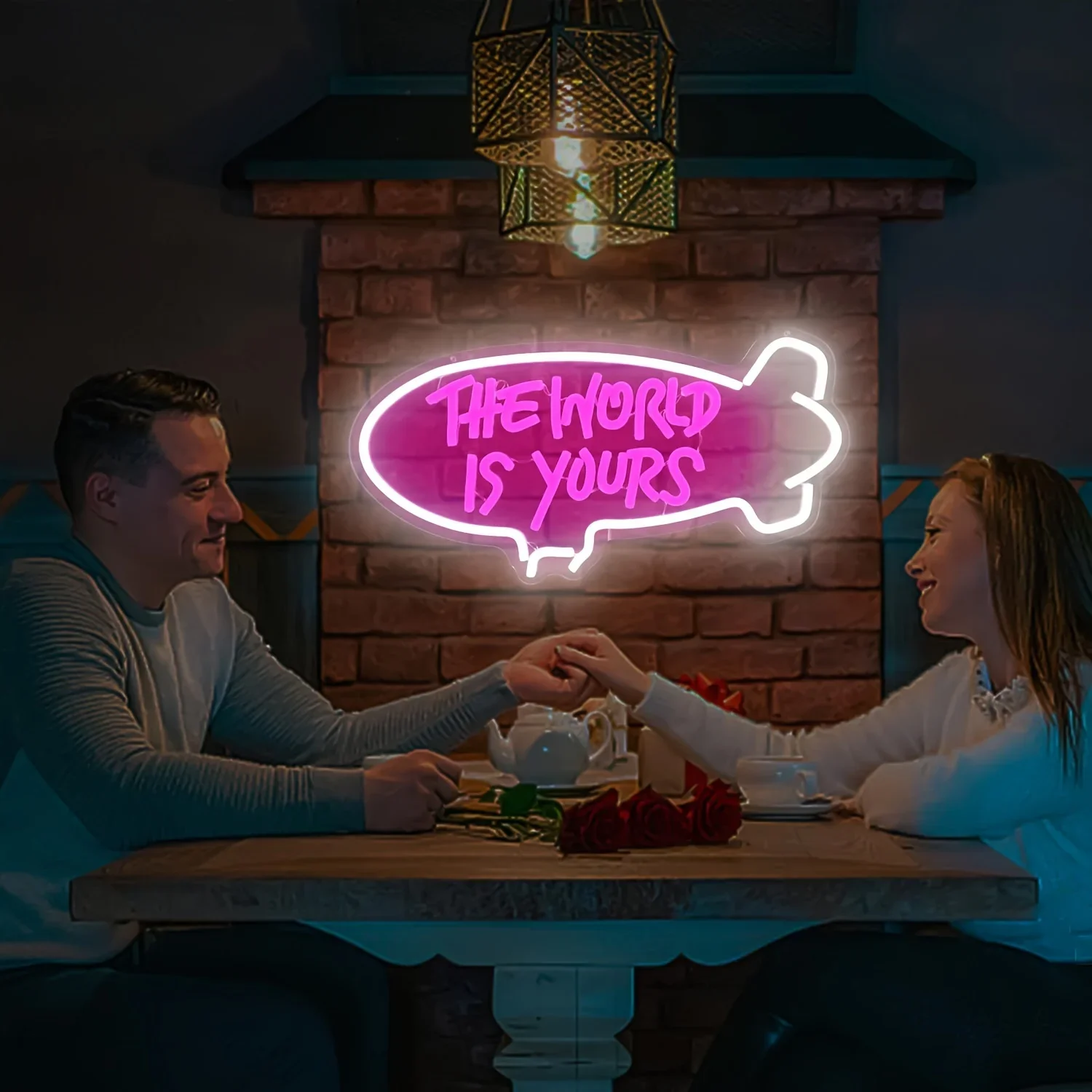 Dünya Senindir Balon Neon Tabe - Outdoor Lighting For Your Home incelemesi ve fiyatı