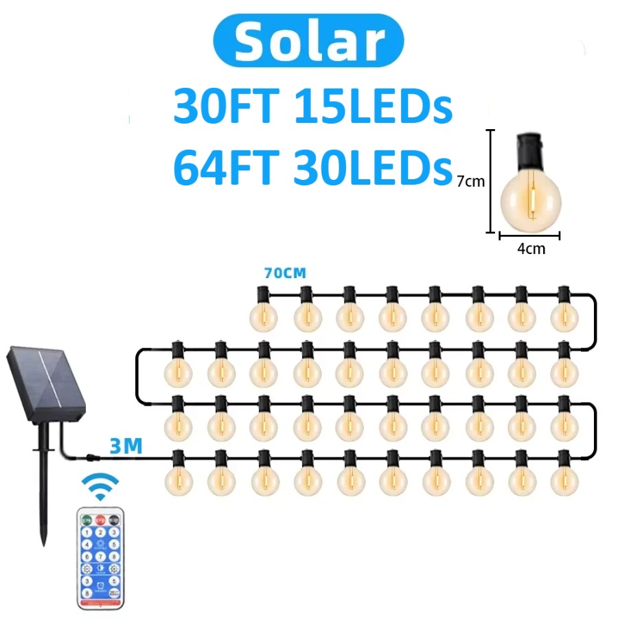 LED Dış Mekan Işık Zinciri 64F - Outdoor Lighting Effects incelemesi ve fiyatı