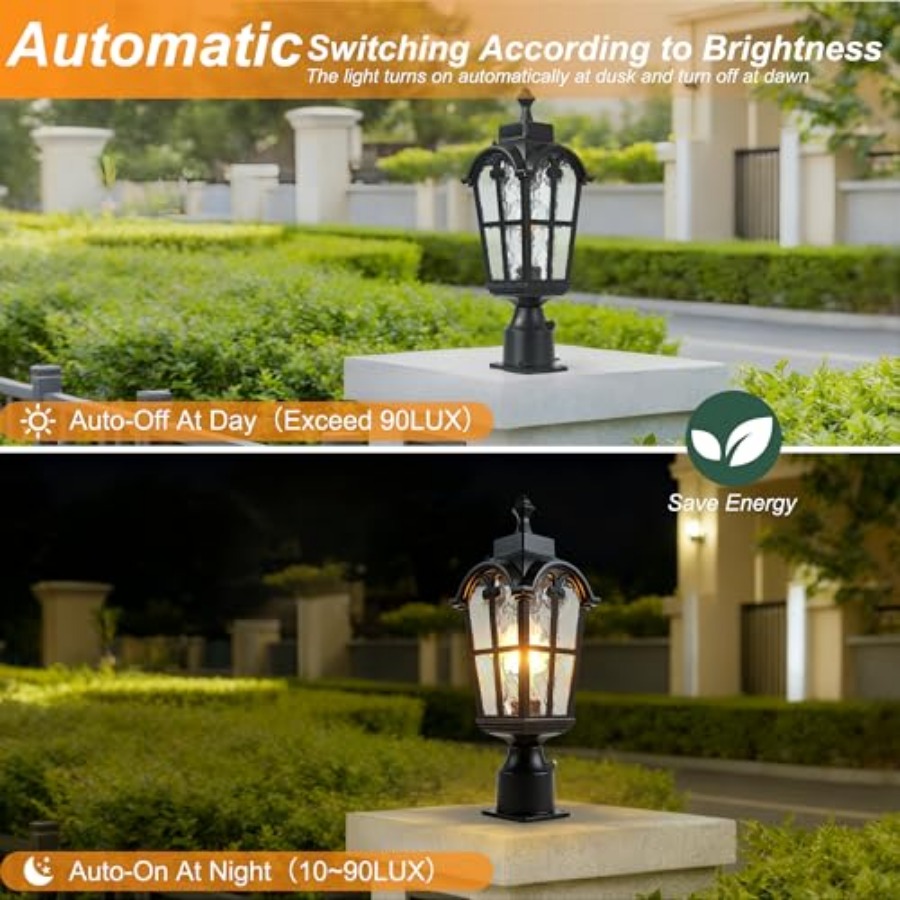 Sensörlü Dış Mekan Direk Lamba - Outdoor Lighting Waterproof incelemesi ve fiyatı