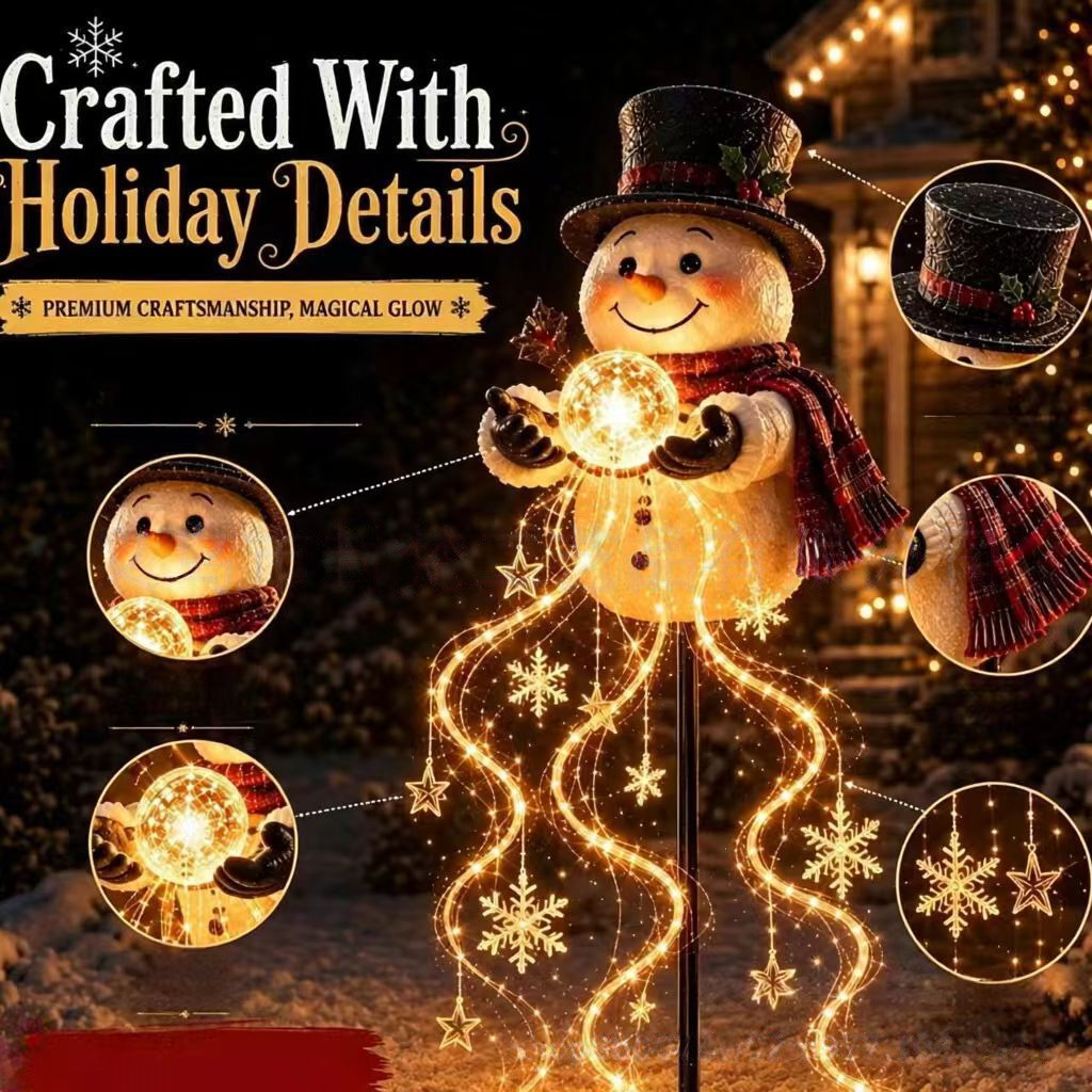 Işıklı Noel Kar Adamı Süsü, Dı - Outdoor Lighting Effects incelemesi ve fiyatı