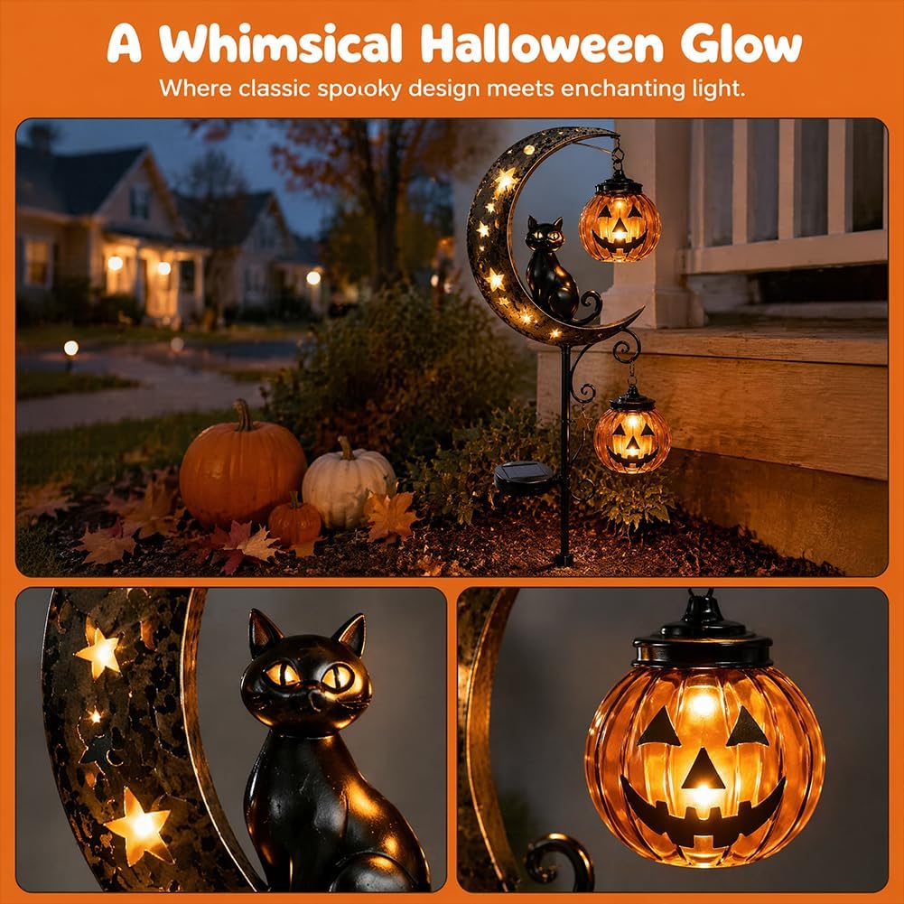Güneş Enerjili Cadılar Bayramı - Outdoor Lighting Black incelemesi ve fiyatı