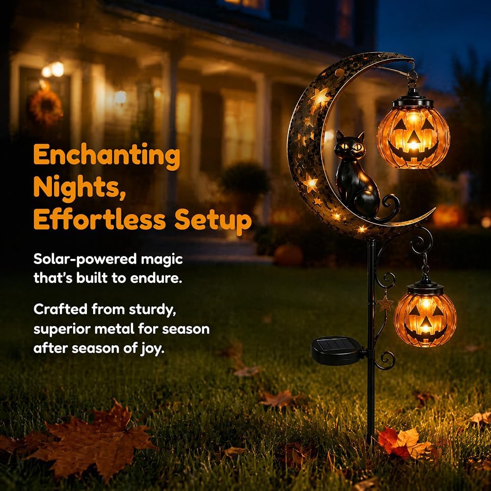 Güneş Enerjili Cadılar Bayramı - Outdoor Lighting Black incelemesi ve fiyatı