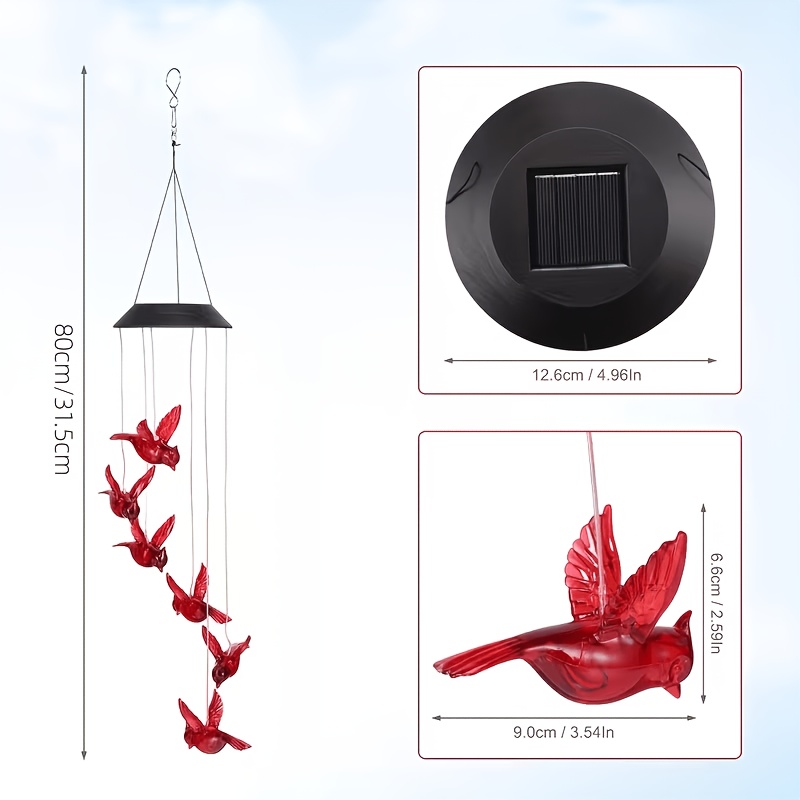 Güneş Enerjili Alevli Kuş Rüzg - Outdoor Lighting Waterproof incelemesi ve fiyatı